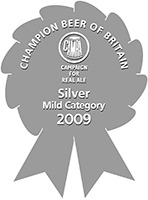 SILVER CAMRA Champion Beer of Britain Competition 2009 Mild Category