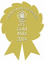 GOLD CAMRA Champion Beer of Britain 2014 Mild Category