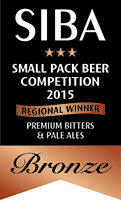 BRONZE SIBA North West Small Pack Beer Competition 2015 Premium Bitters & Pale Ales